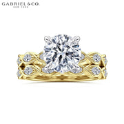 2.38ctw Round Cut Lab Grown Diamond Ring