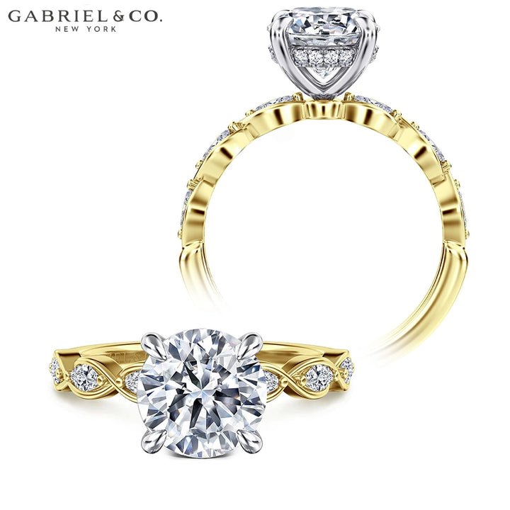 2.38ctw Round Cut Lab Grown Diamond Ring
