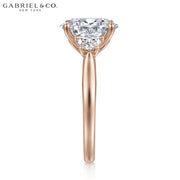 1.50ctr-3.00ctr Oval Cut Lab Grown Diamond Ring