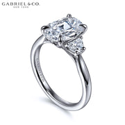 1.50ctr-3.00ctr Oval Cut Lab Grown Diamond Ring