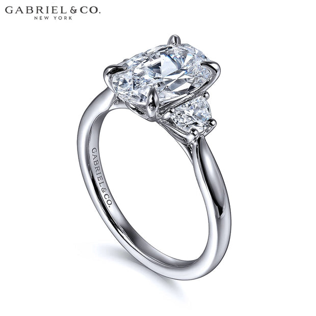 2.32ctw Oval Cut Lab Grown Diamond Ring