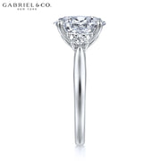 1.50ctr-3.00ctr Oval Cut Lab Grown Diamond Ring
