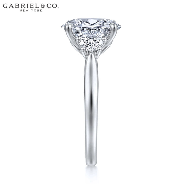 1.50ctr-3.00ctr Oval Cut Lab Grown Diamond Ring