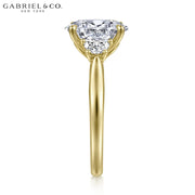 1.50ctr-3.00ctr Oval Cut Lab Grown Diamond Ring