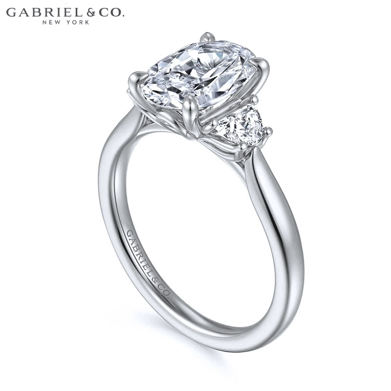 1.50ctr-2.00ctr Oval Cut Natural Diamond Ring Tailor Made