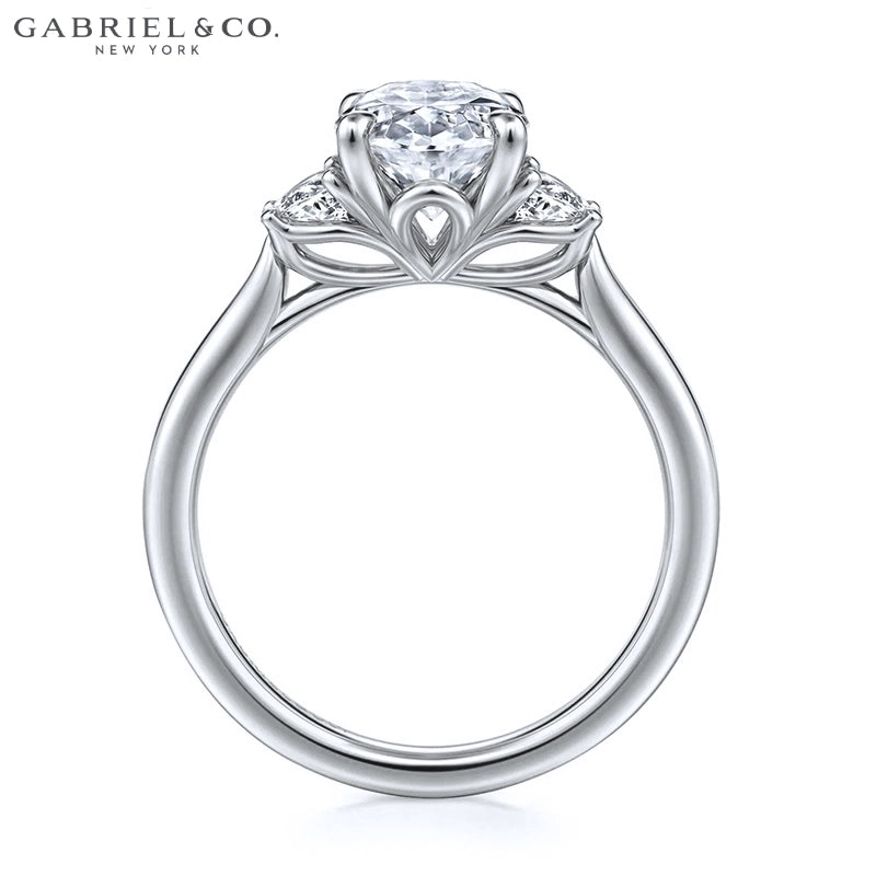 1.50ctr-2.00ctr Oval Cut Natural Diamond Ring Tailor Made