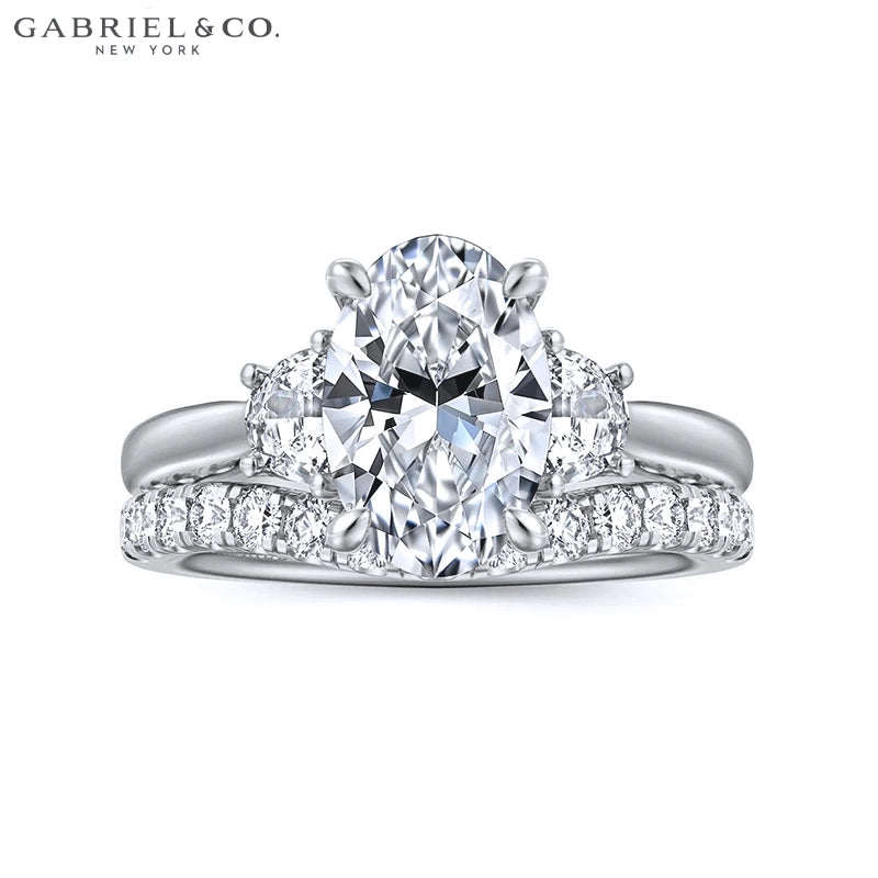 1.50ctr-2.00ctr Oval Cut Natural Diamond Ring Tailor Made