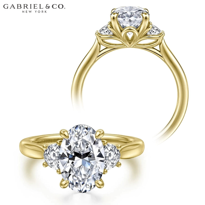 1.50ctr-2.00ctr Oval Cut Natural Diamond Ring Tailor Made