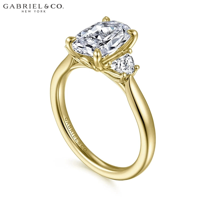 1.50ctr-2.00ctr Oval Cut Natural Diamond Ring Tailor Made