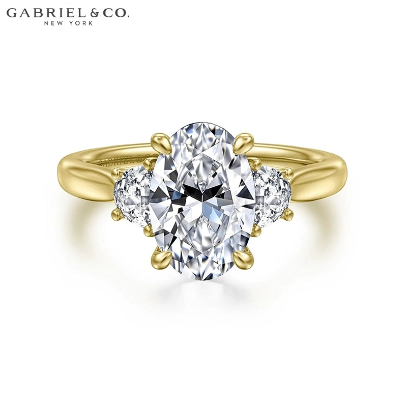 1.50ctr-2.00ctr Oval Cut Natural Diamond Ring Tailor Made