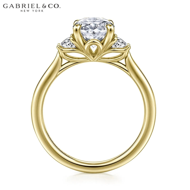 1.50ctr-2.00ctr Oval Cut Natural Diamond Ring Tailor Made