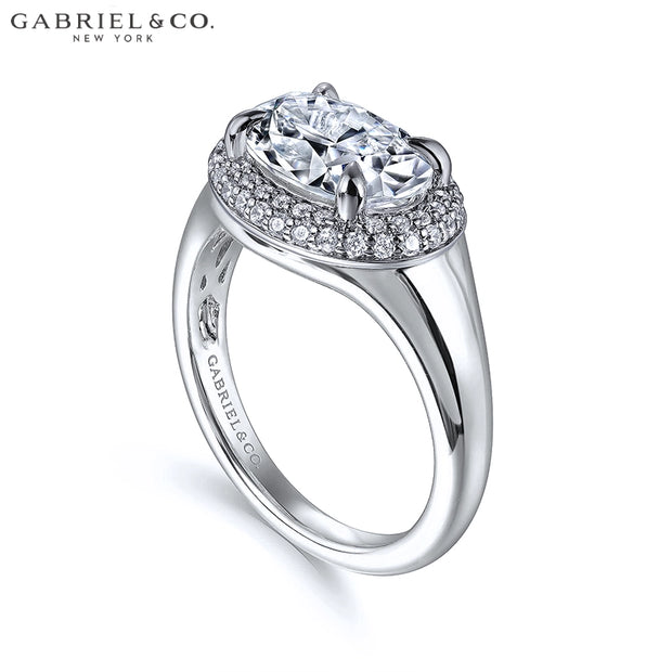 2.00ctr Oval Cut Diamond Customizable Ring