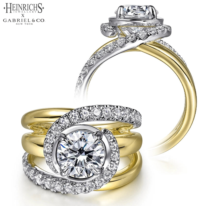 1.50ctr-2.00ctr Round Cut Lab Grown Diamond Ring