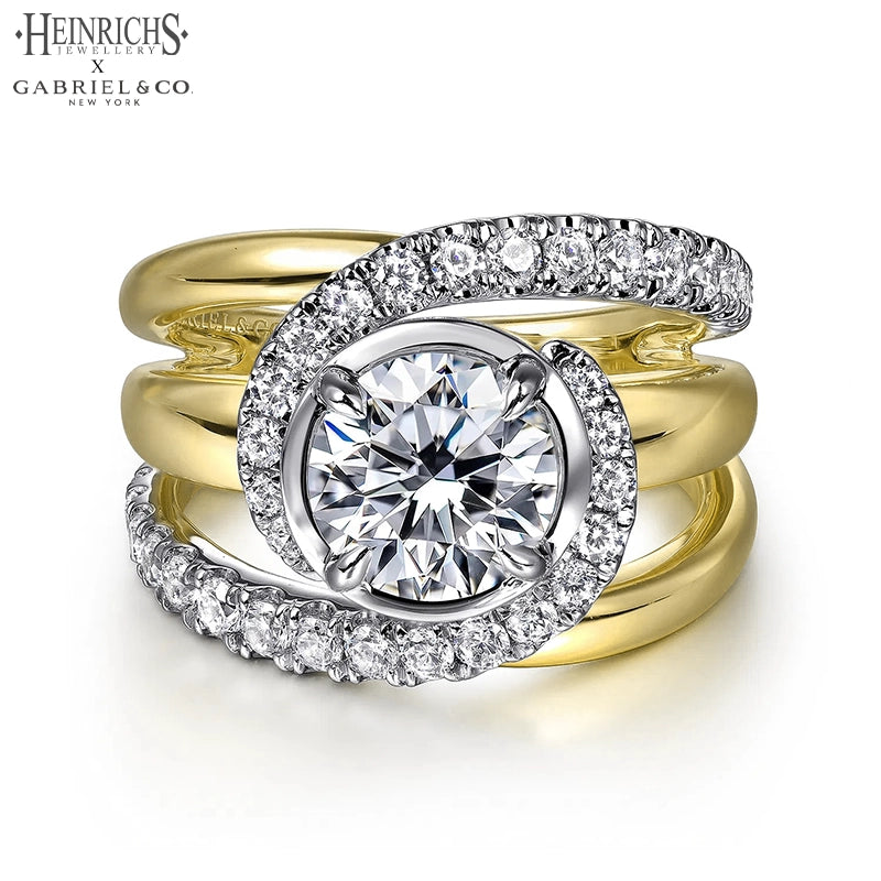 2.25ctw Round Cut Lab Grown Diamond Ring