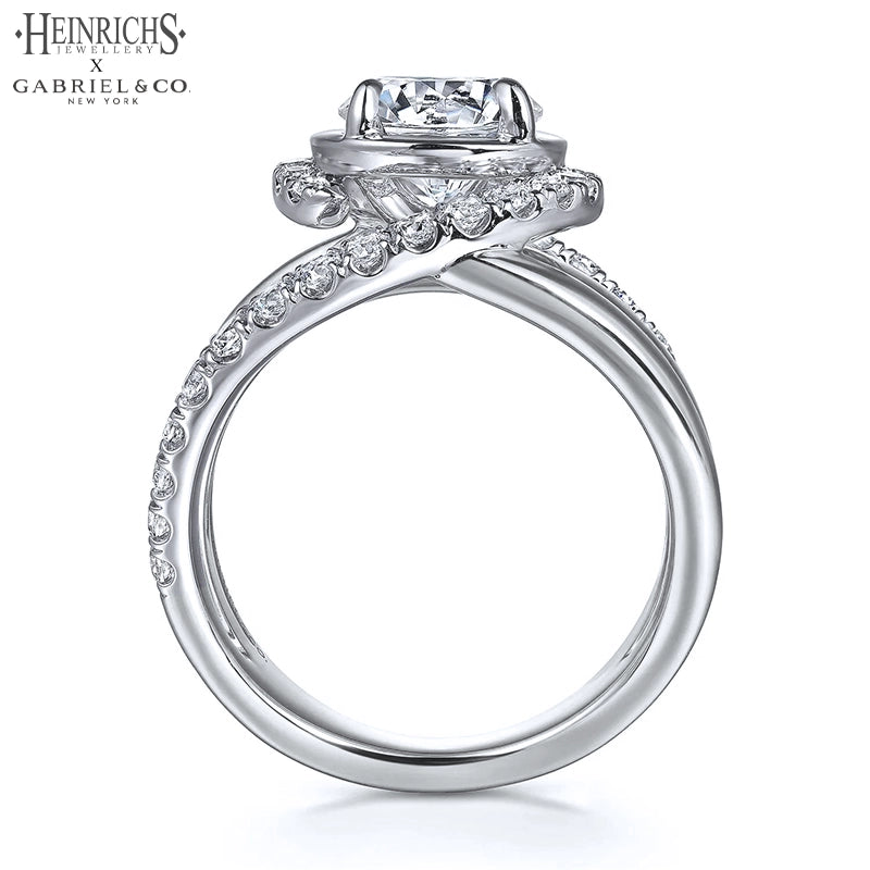 1.50ctr-2.00ctr Round Cut Lab Grown Diamond Ring