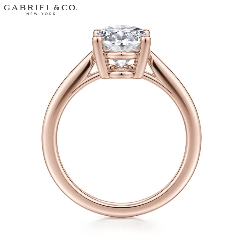 2.50ctr-5.00ctr Oval Cut Lab Grown Diamond Ring Tailor Made