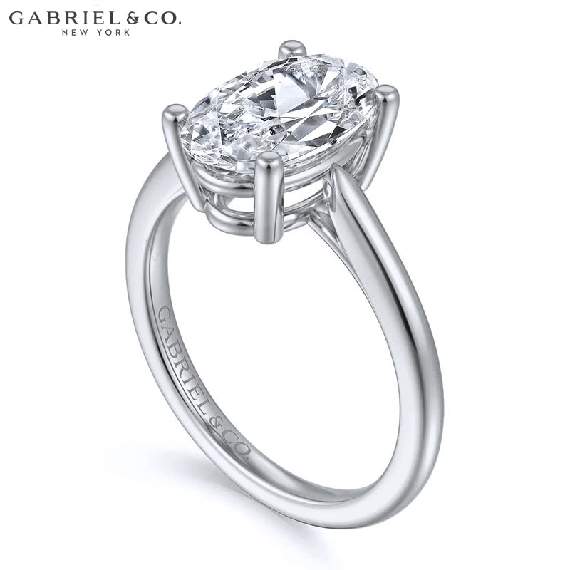 2.50ctr-5.00ctr Oval Cut Lab Grown Diamond Ring Tailor Made