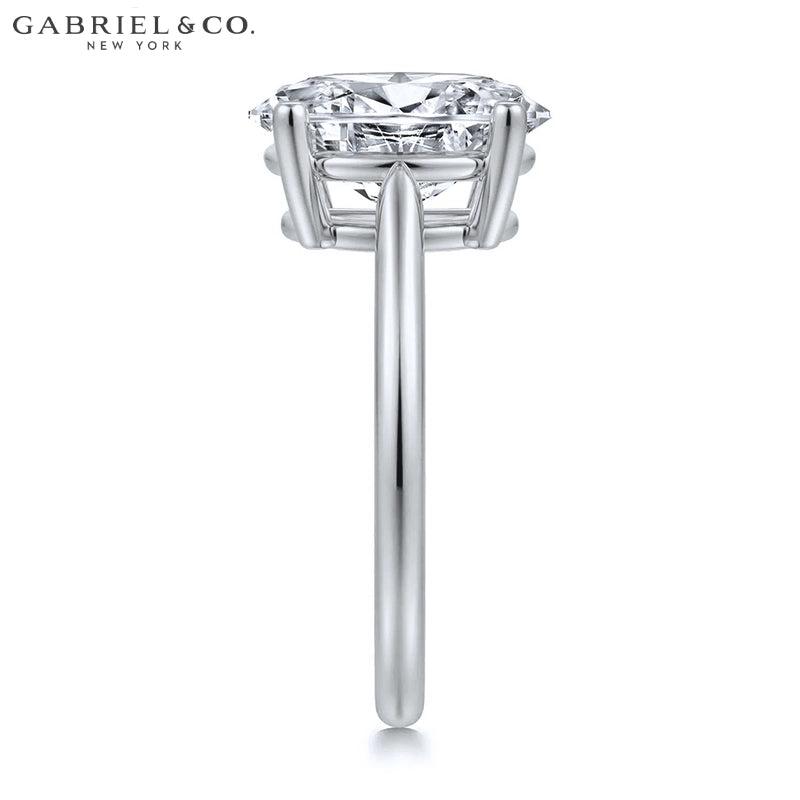 2.50ctr-5.00ctr Oval Cut Lab Grown Diamond Ring Tailor Made