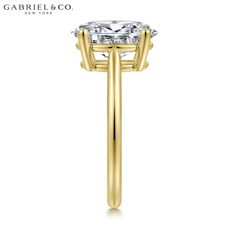 2.50ctr-5.00ctr Oval Cut Lab Grown Diamond Ring Tailor Made