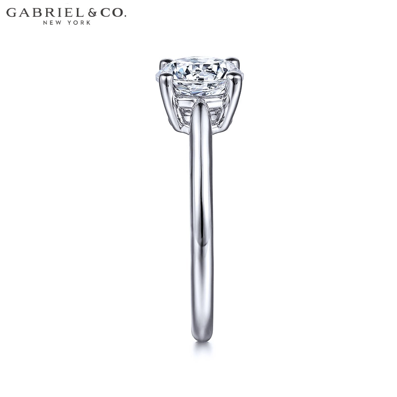 1.56ctw Round Cut Lab Grown Diamond Ring
