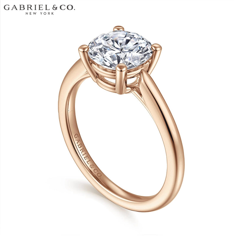 1.00ctr-2.00ctr Round Cut Lab Grown Diamond Ring Tailor Made