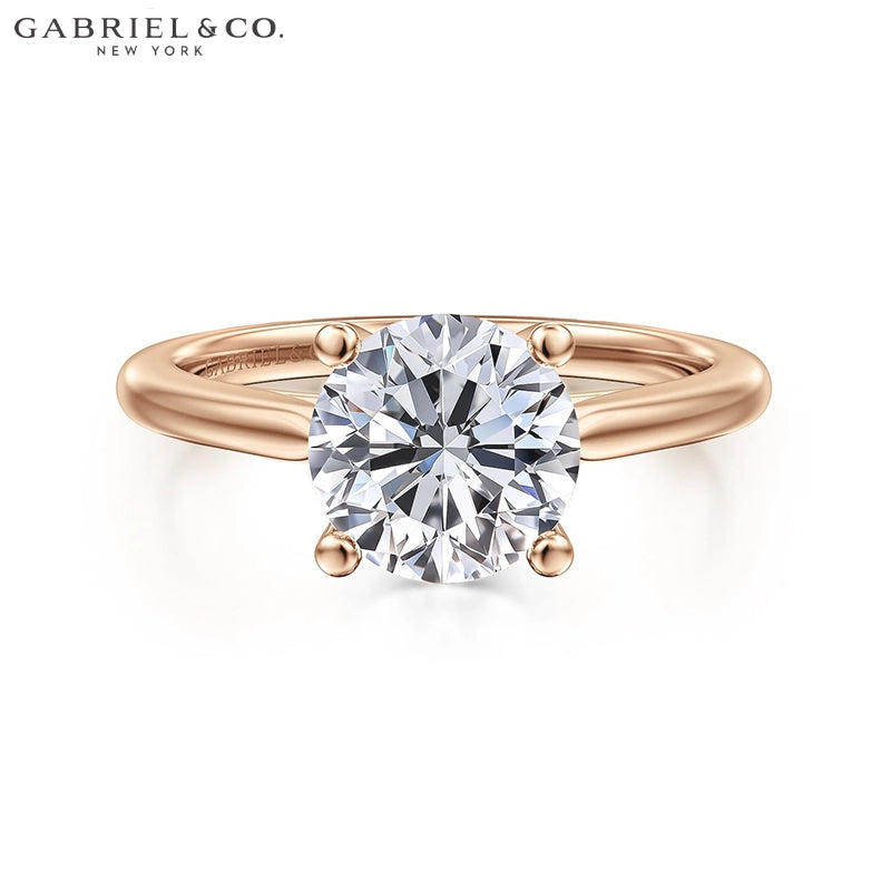 1.00ctr-2.00ctr Round Cut Lab Grown Diamond Ring Tailor Made