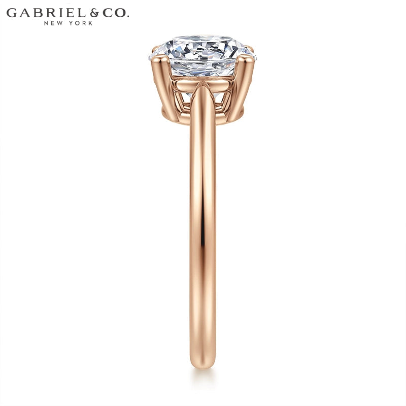 1.00ctr-2.00ctr Round Cut Lab Grown Diamond Ring Tailor Made