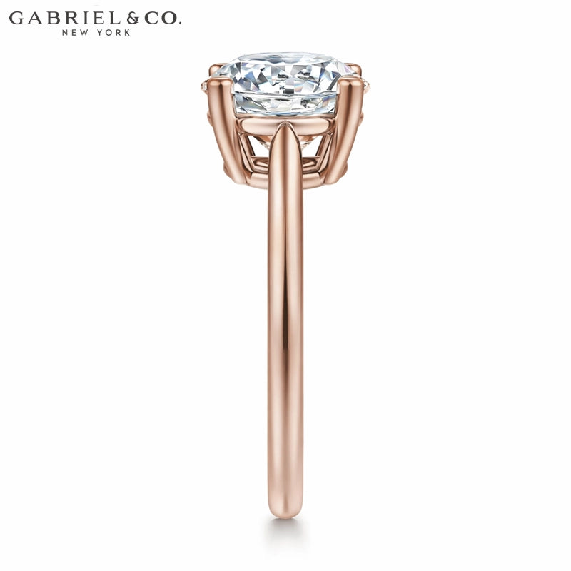 2.50ctr-5.00ctr Round Cut Lab Grown Diamond Ring Tailor Made