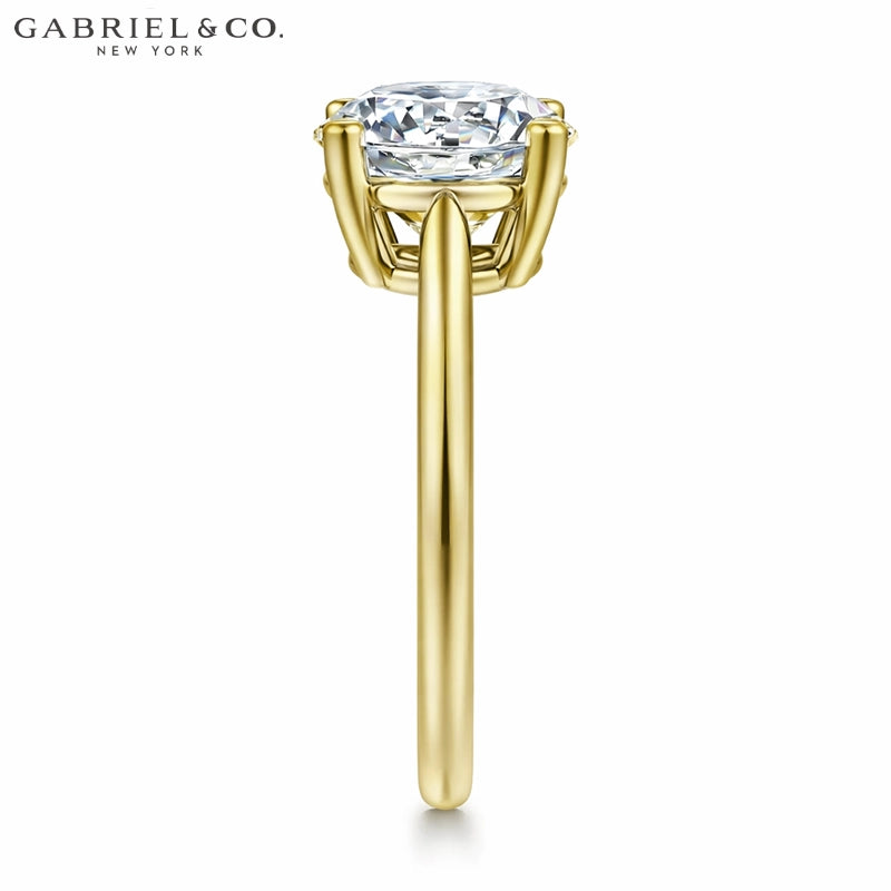 2.50ctr-5.00ctr Round Cut Lab Grown Diamond Ring Tailor Made