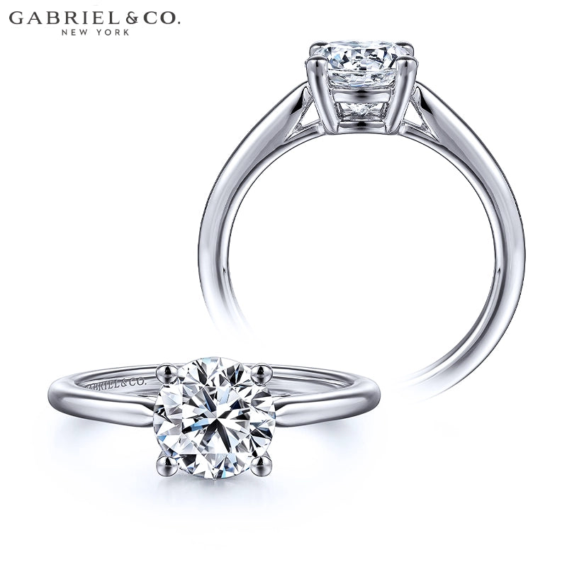 1.56ctw Round Cut Lab Grown Diamond Ring