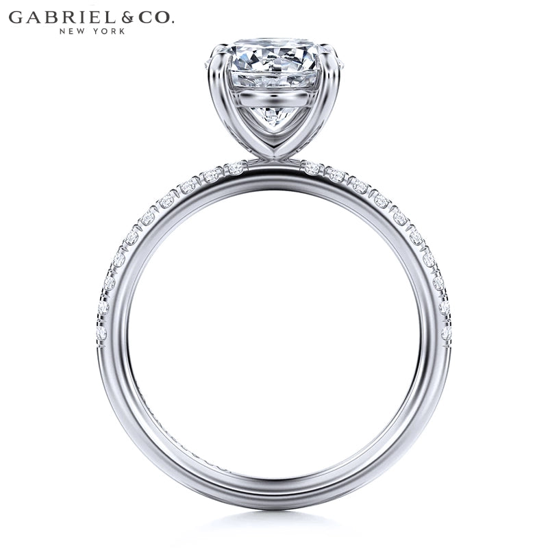 2.21ctw Round Cut Lab Grown Diamond Ring