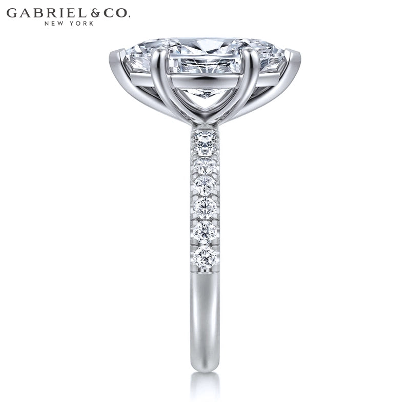 1.25ctr-2.50ctr Marquise Cut Lab Grown Diamond Ring Tailor Made