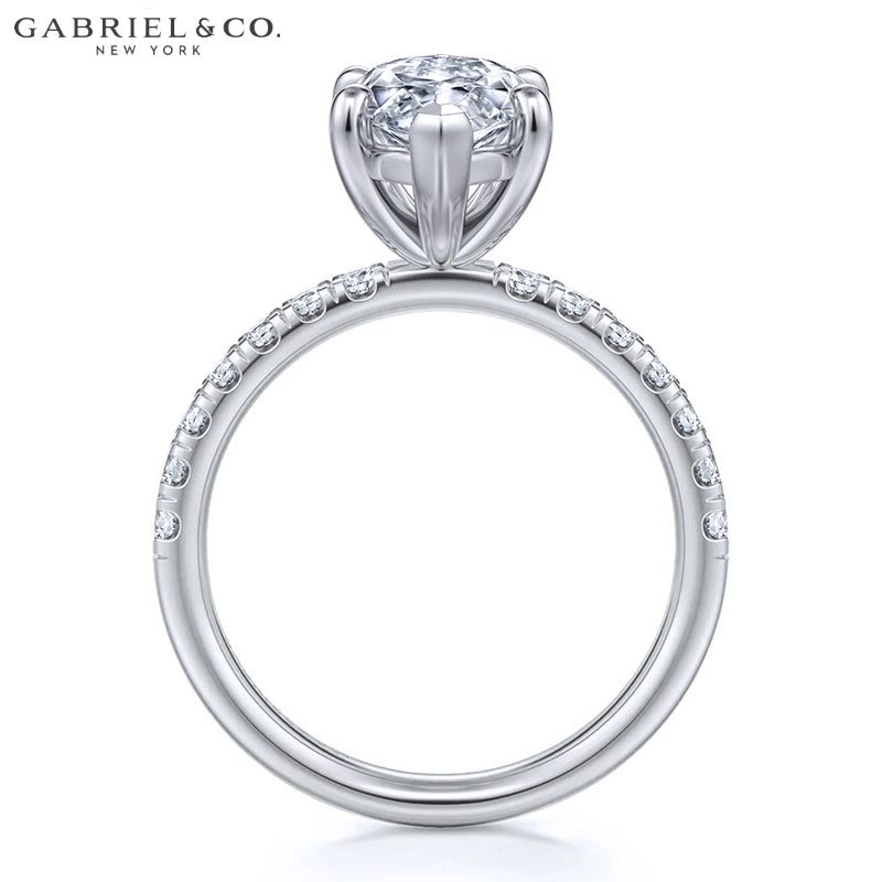 1.25ctr-2.50ctr Marquise Cut Lab Grown Diamond Ring Tailor Made