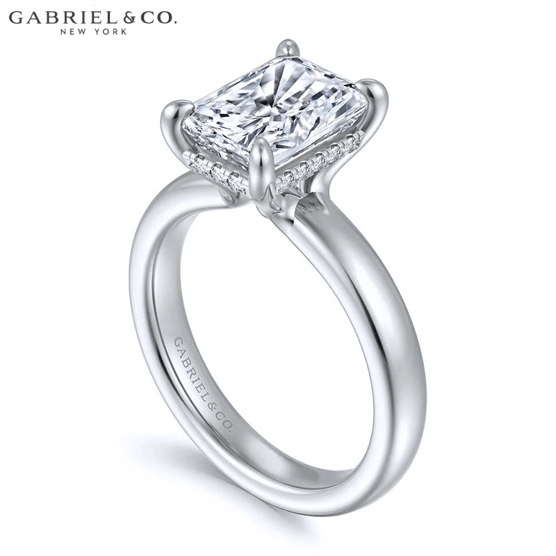 2.50ctr-5.00ctr Radiant Cut Lab Grown Diamond Ring