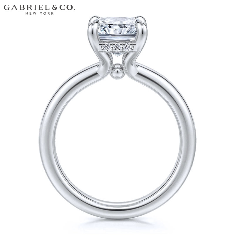2.50ctr-5.00ctr Radiant Cut Lab Grown Diamond Ring