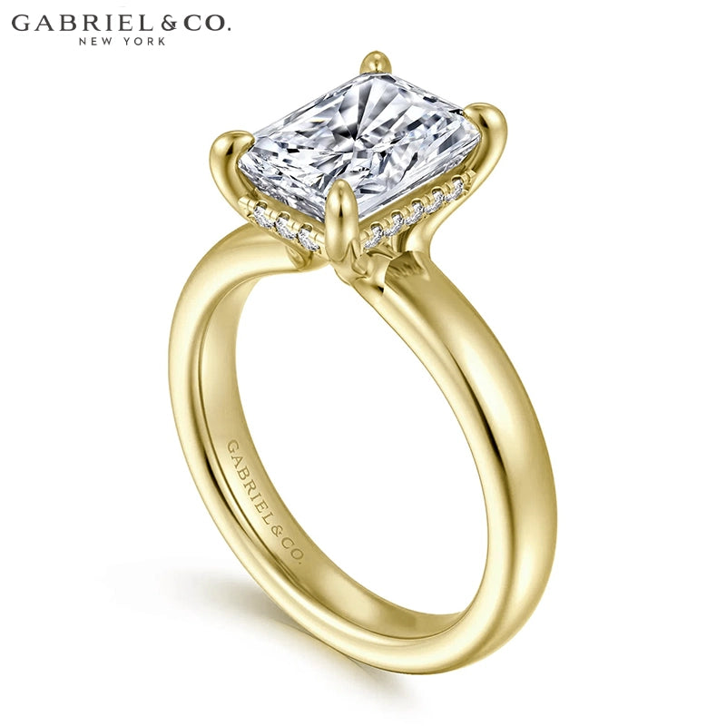 2.50ctr-5.00ctr Radiant Cut Lab Grown Diamond Ring Tailor Made