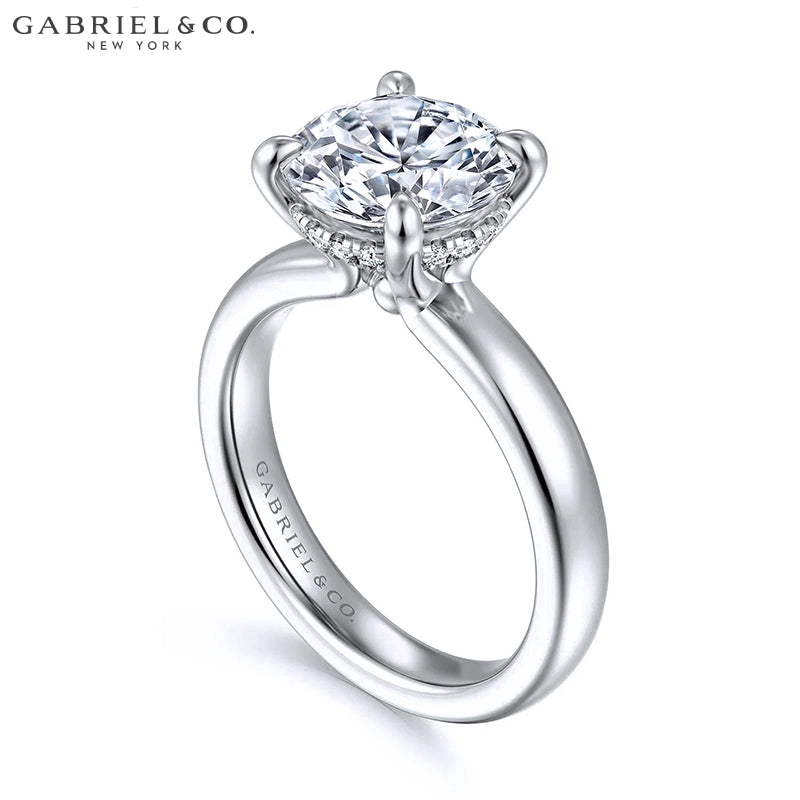 2.50ctr-5.00ctr Round Cut Lab Grown Diamond Ring