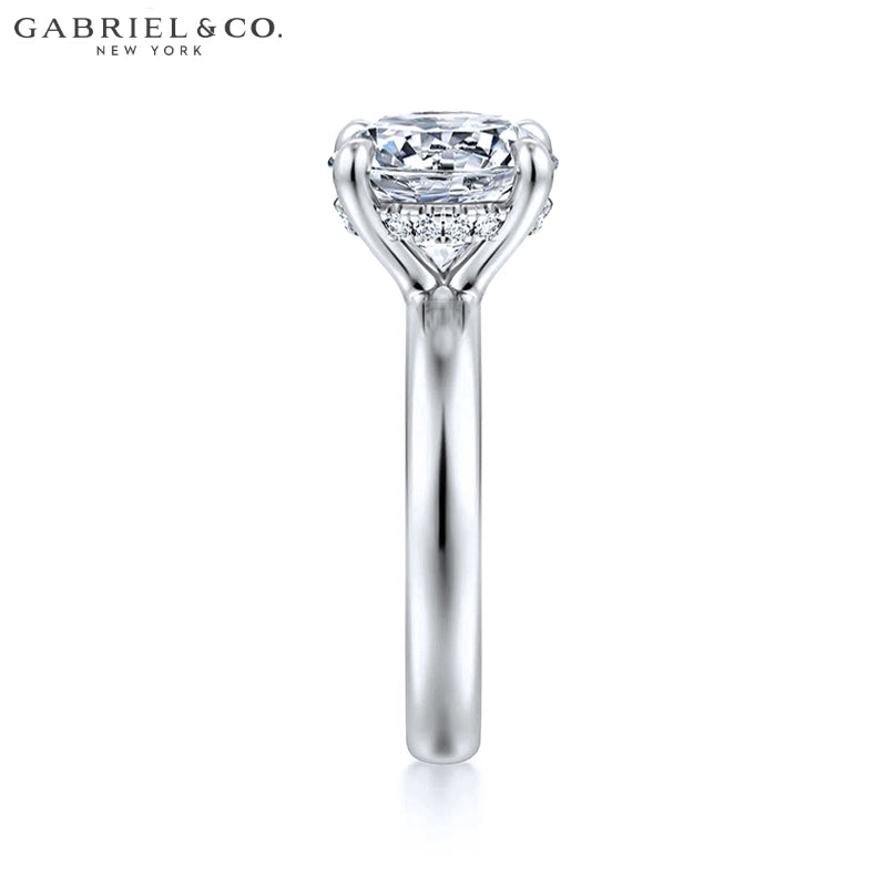 2.50ctr-5.00ctr Round Cut Lab Grown Diamond Ring