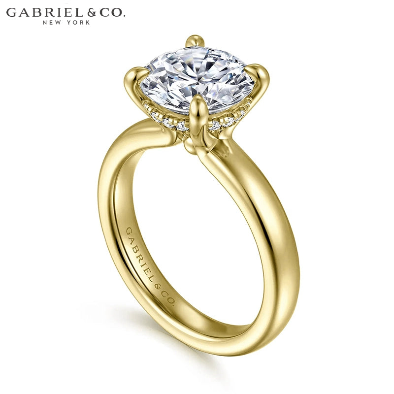 4.18ctw Round Cut Lab Grown Diamond Ring