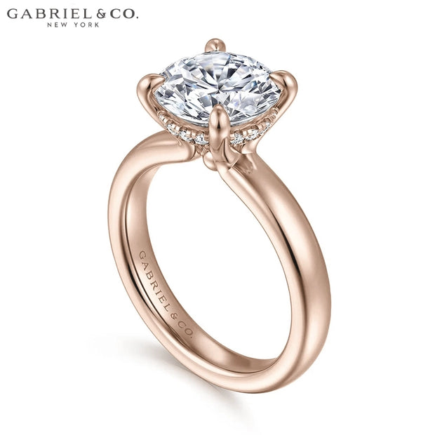 3.00ctr-5.00ctr Round Cut Lab Grown Diamond Ring