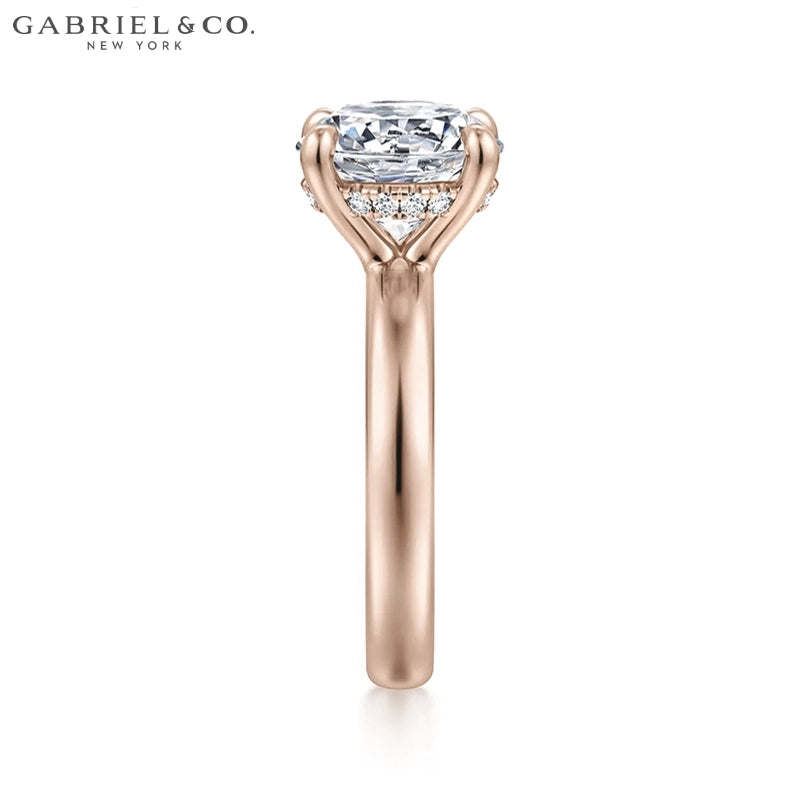 2.50ctr-5.00ctr Round Cut Lab Grown Diamond Ring