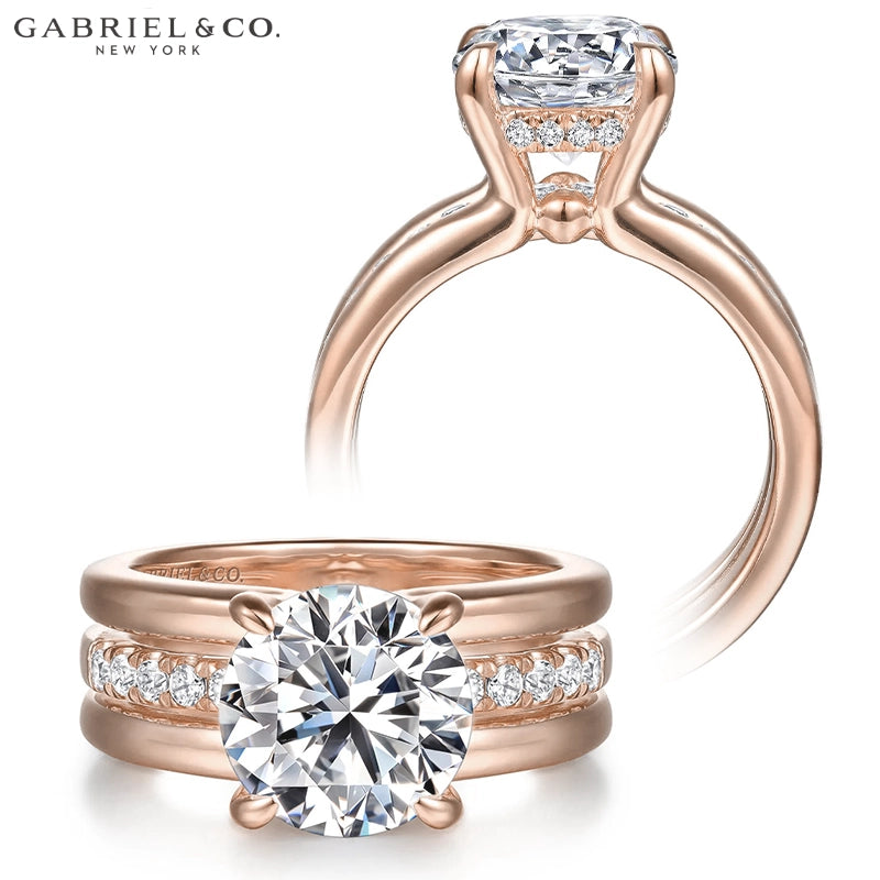 2.00ctr-4.00ctr Round Cut Lab Grown Diamond Ring Tailor Made