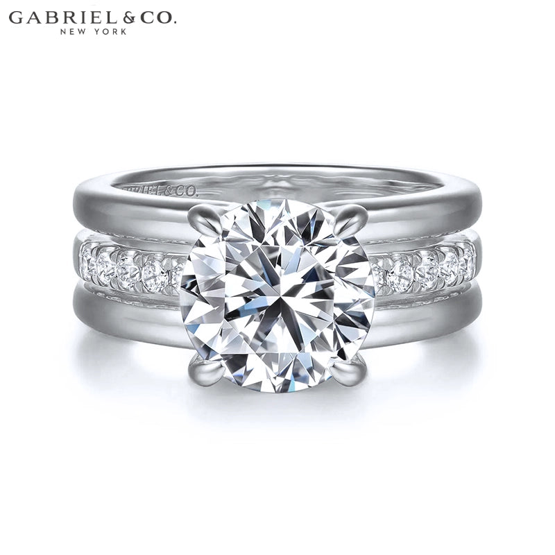 2.00ctr-4.00ctr Round Cut Lab Grown Diamond Ring Tailor Made