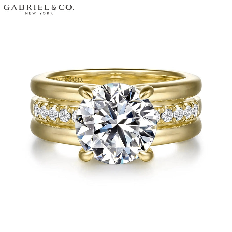 2.00ctr-4.00ctr Round Cut Lab Grown Diamond Ring Tailor Made