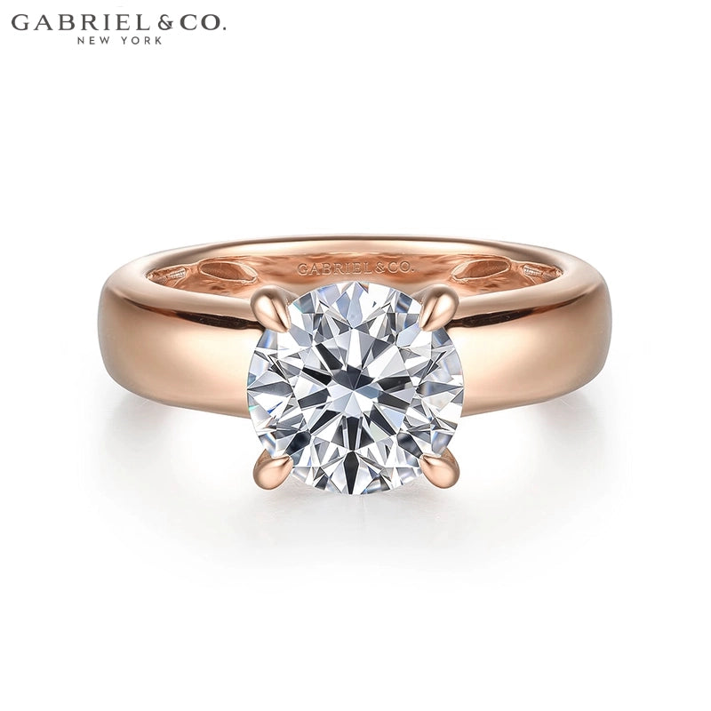 2.00ctr-4.00ctr Round Cut Lab Grown Diamond Ring