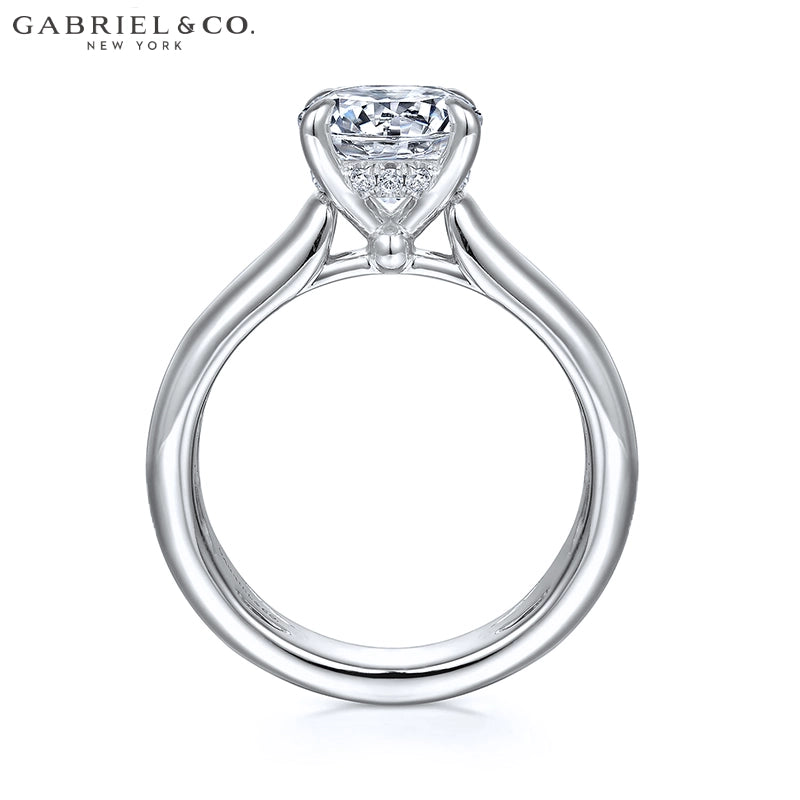 2.00ctr-4.00ctr Round Cut Lab Grown Diamond Ring