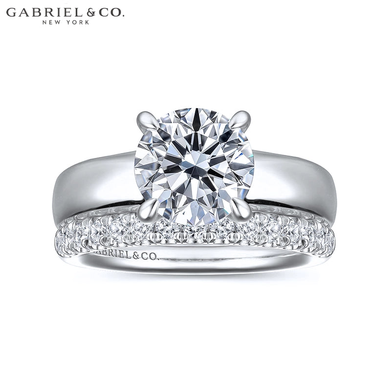 2.00ctr-4.00ctr Round Cut Lab Grown Diamond Ring