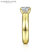 3.18ctw Round Cut Lab Grown Diamond Ring