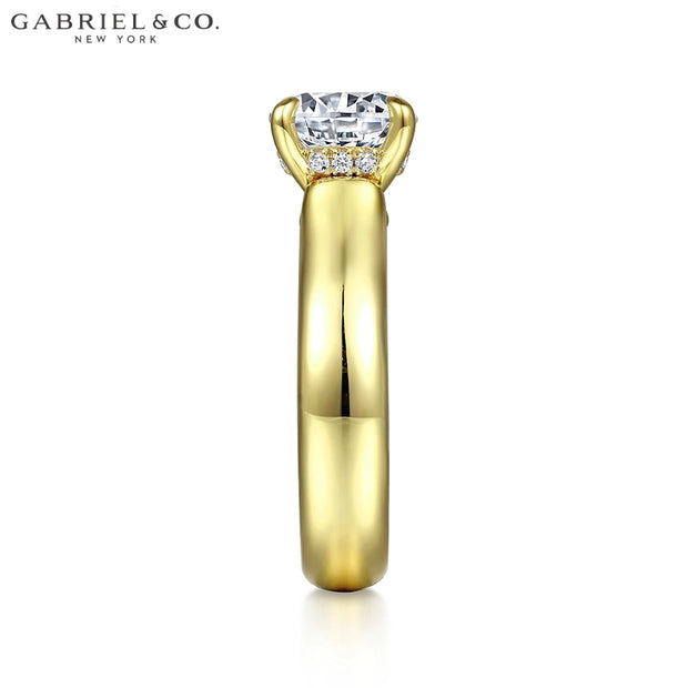 3.18ctw Round Cut Lab Grown Diamond Ring