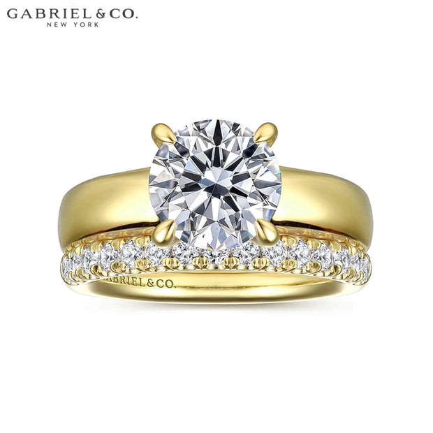3.18ctw Round Cut Lab Grown Diamond Ring